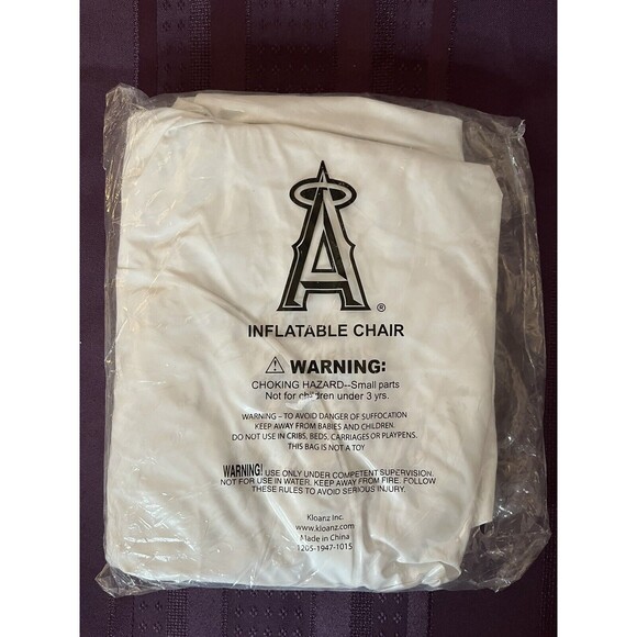 2009  ANGELS INFLATABLE CHAIR STADIUM GIVEAWAY NEW - Picture 1 of 2